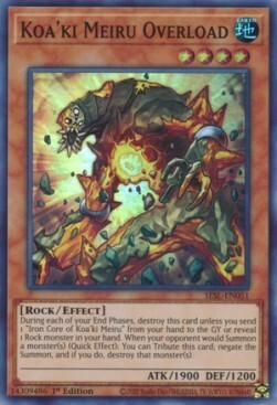 Koa'ki Meiru Overload Card Front