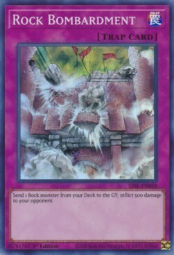 Rock Bombardment Card Front