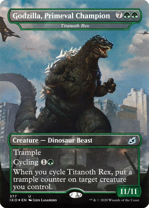 Titanoth Rex Card Front