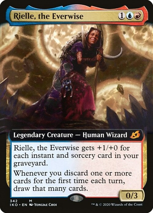 Rielle, the Everwise Card Front