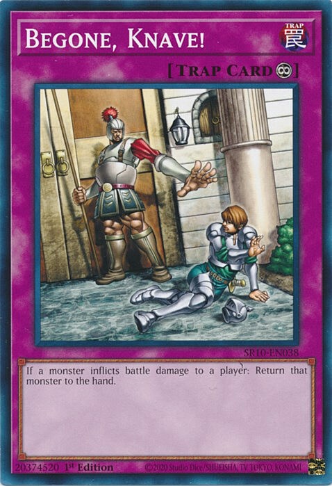 Begone, Knave! Card Front