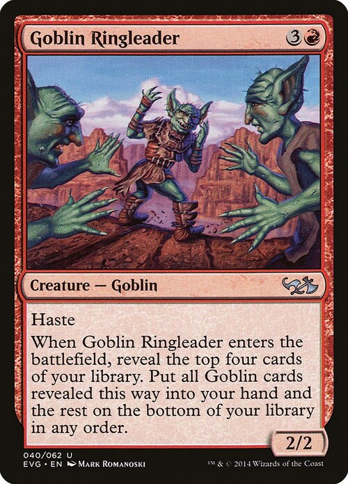 Goblin Ringleader Card Front