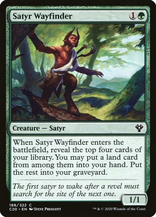 Satyr Wayfinder Card Front