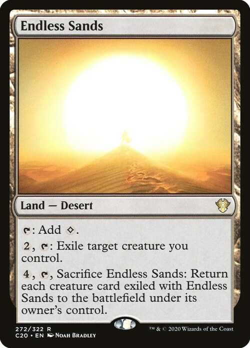 Endless Sands Card Front