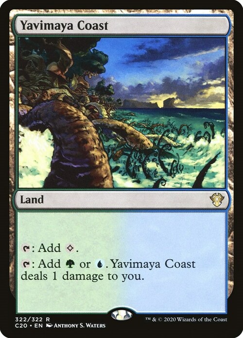 Yavimaya Coast Card Front