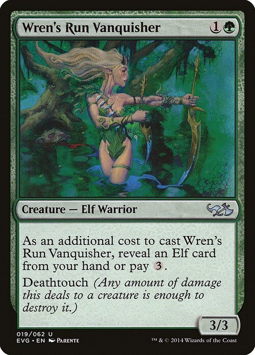 Wren's Run Vanquisher Card Front