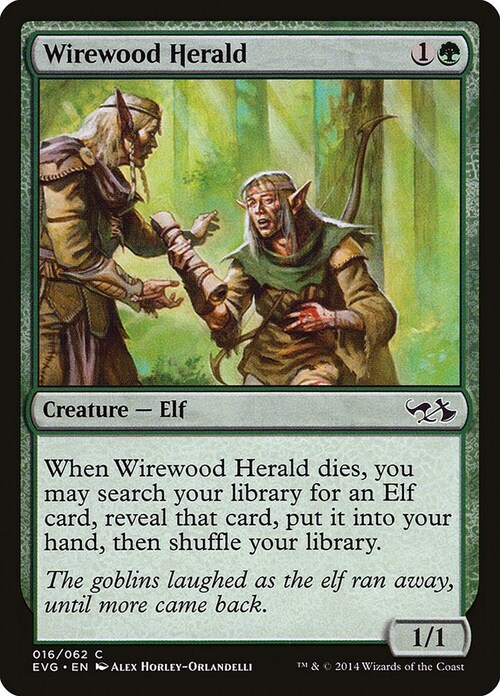 Wirewood Herald Card Front