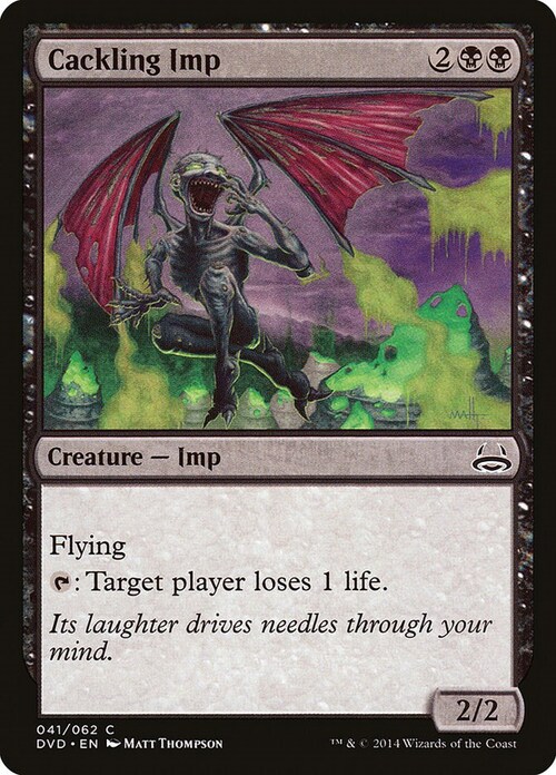 Cackling Imp Card Front