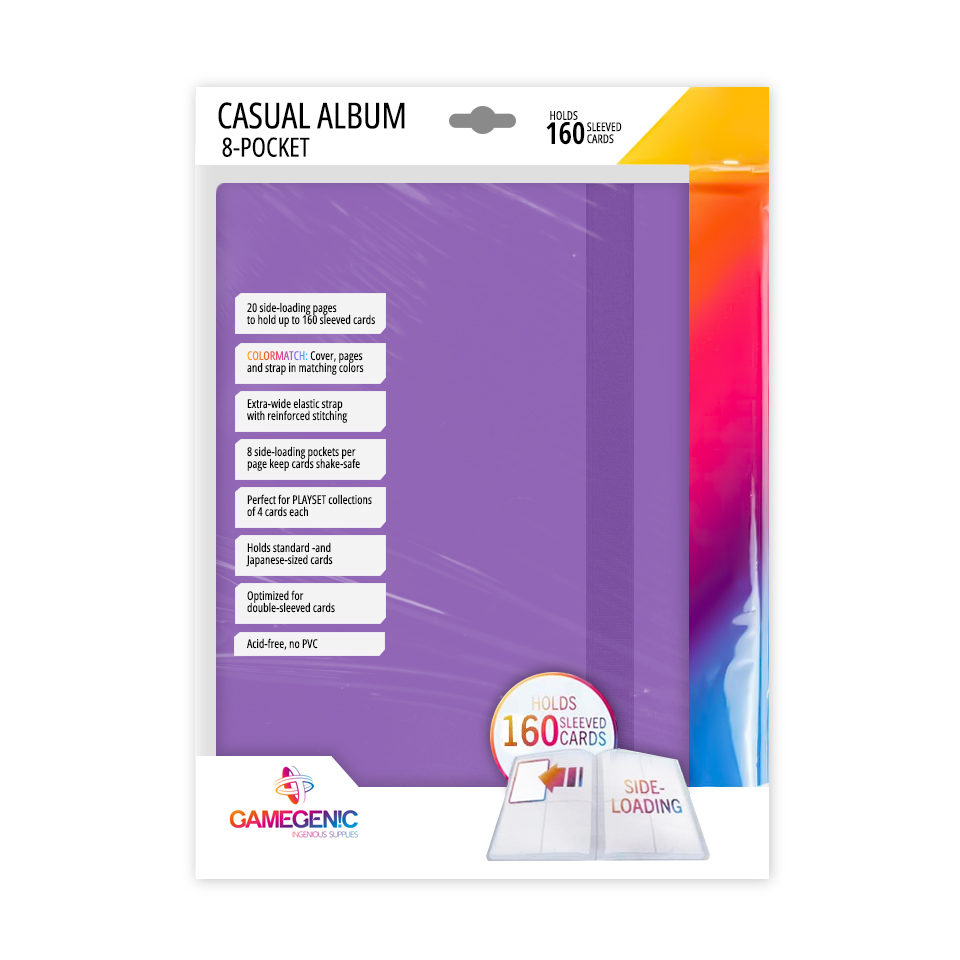 Album 8-Pocket Gamegenic Casual