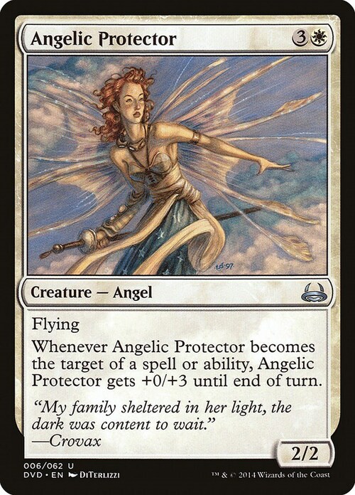 Angelic Protector Card Front