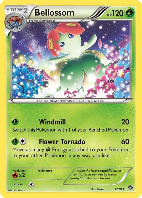 Bellossom Card Front