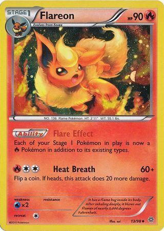 Flareon Card Front