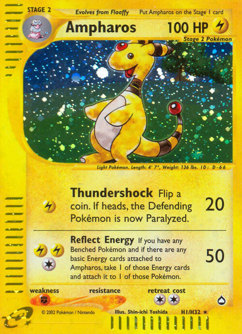 Ampharos Card Front