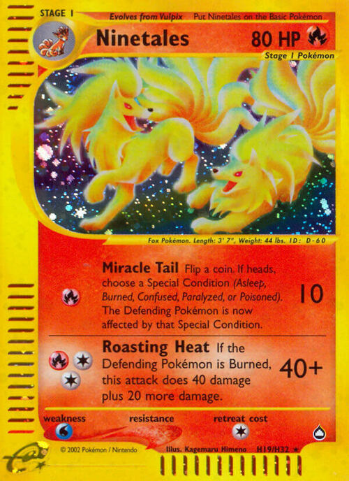 Ninetales Card Front