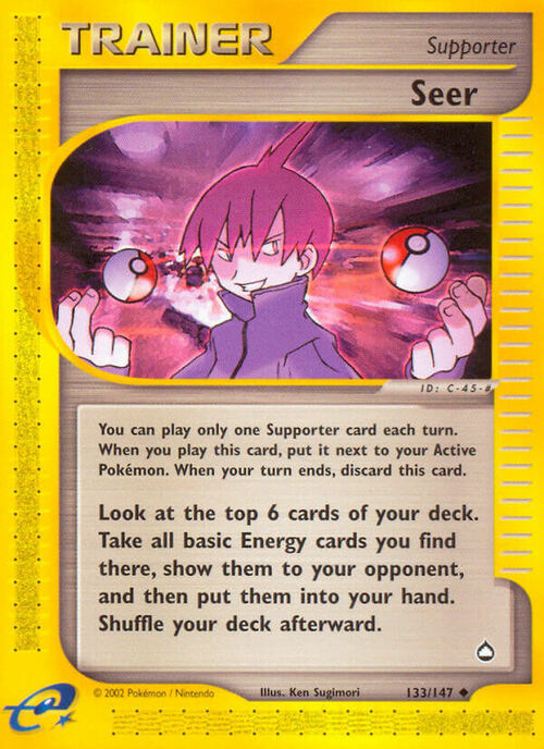 Seer Card Front