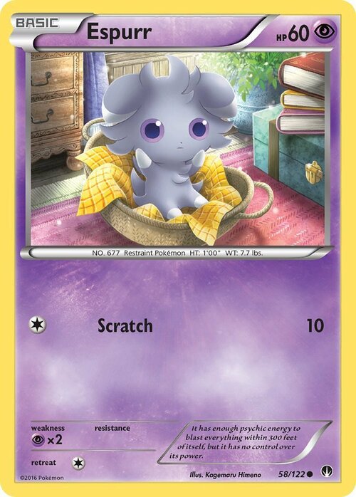 Espurr Card Front