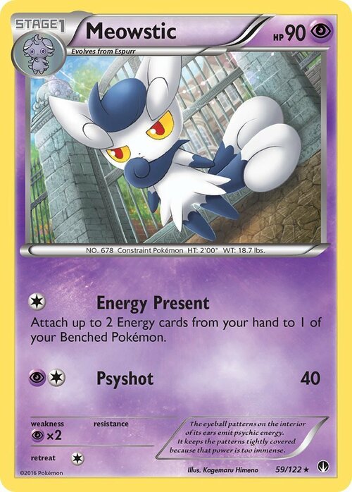 Meowstic Card Front