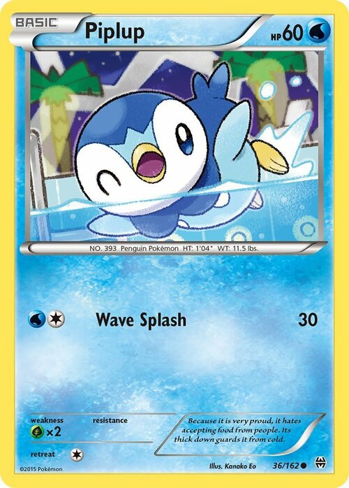 Piplup Card Front