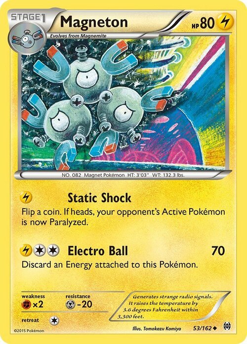 Magneton Card Front