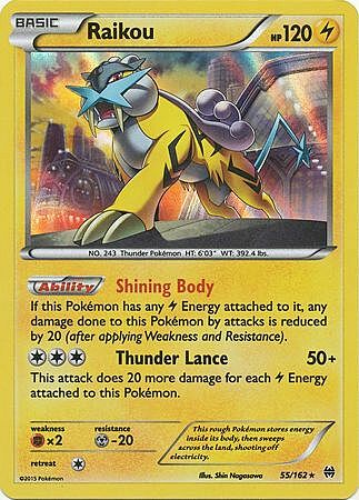 Raikou Card Front