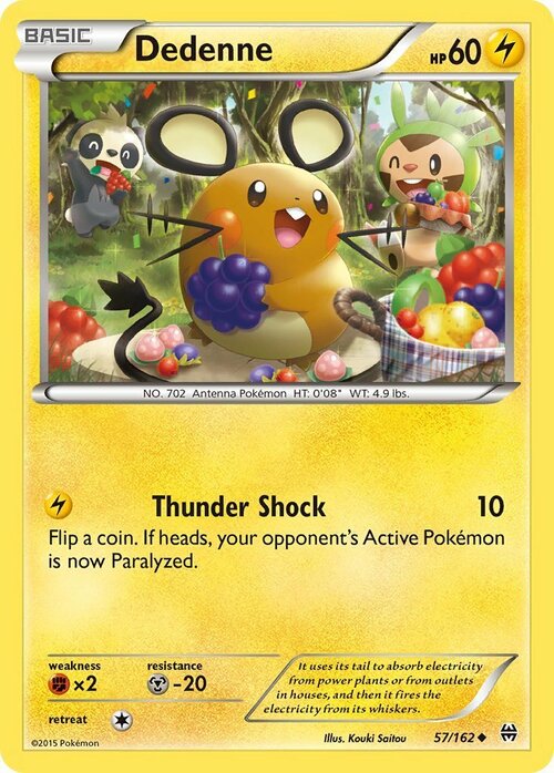 Dedenne Card Front