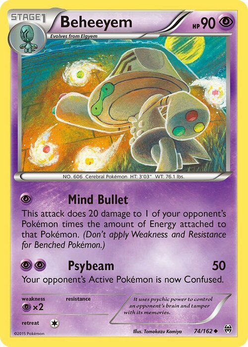 Beheeyem Card Front