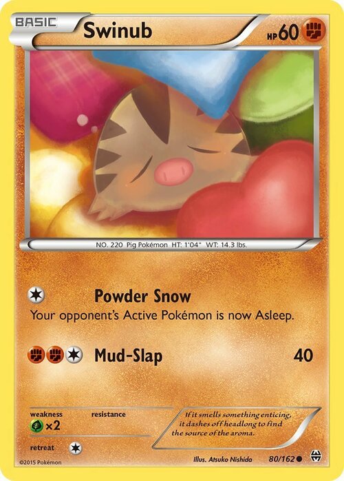 Swinub Card Front