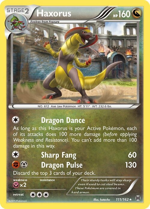 Haxorus Card Front