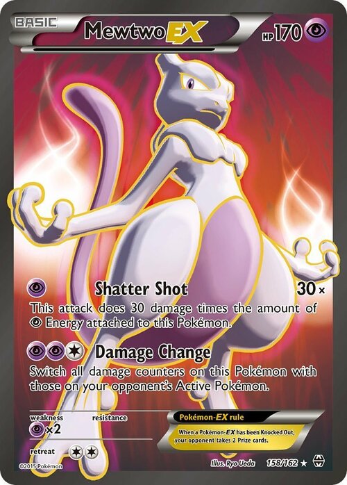 Mewtwo EX Card Front