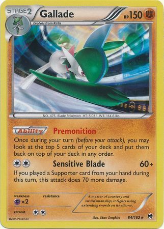 Gallade Card Front