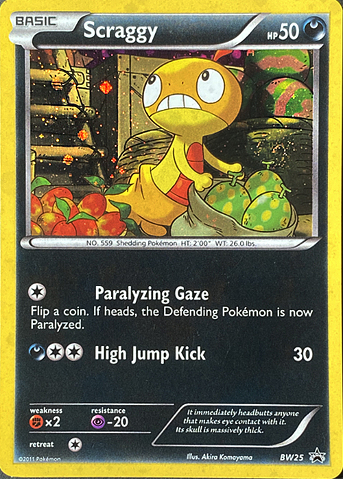 Scraggy Card Front