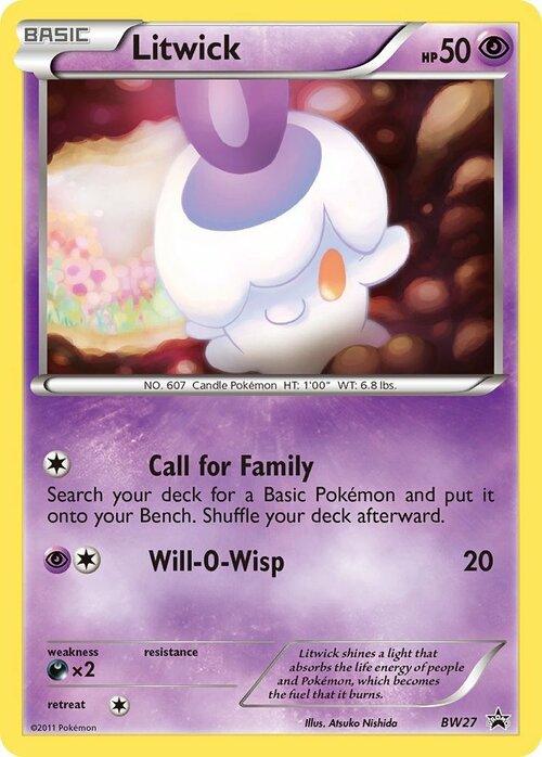 Litwick Card Front