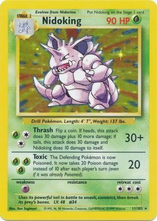 Nidoking Card Front