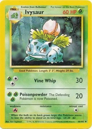 Ivysaur Card Front