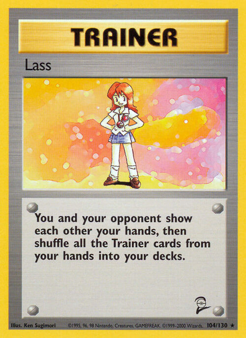 Lass Card Front