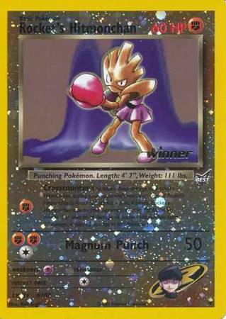 Rocket's Hitmonchan Card Front