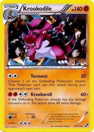 Krookodile Card Front