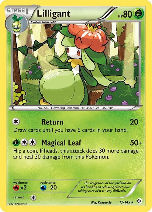 Lilligant Card Front