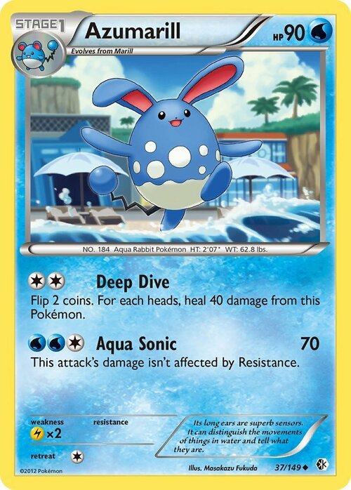 Azumarill Card Front