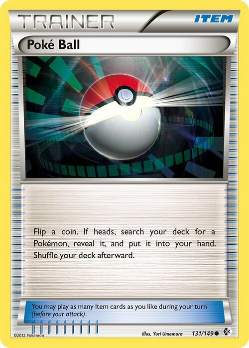 Poké Ball Card Front