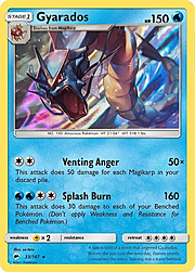 Gyarados [Venting Anger | Splash Burn]