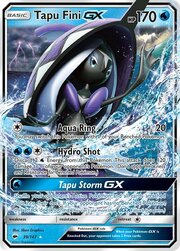 Tapu Fini GX [Aqua Ring | Hydro Shot | Tapu Storm GX]