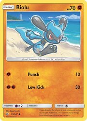 Riolu [Punch | Low Kick]