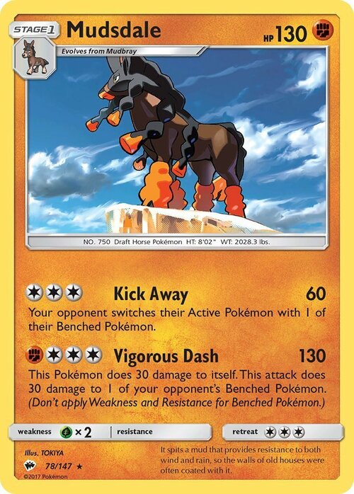 Mudsdale Card Front