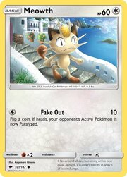 Meowth [Fake Out]