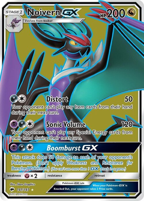 Noivern GX Card Front