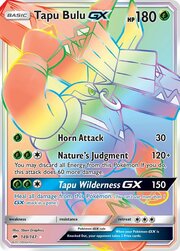 Tapu Bulu GX [Horn Attack | Nature's Judgment]