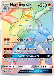 Machamp GX [Cross-Cut | Bedrock Breaker | Muscle Punch GX]