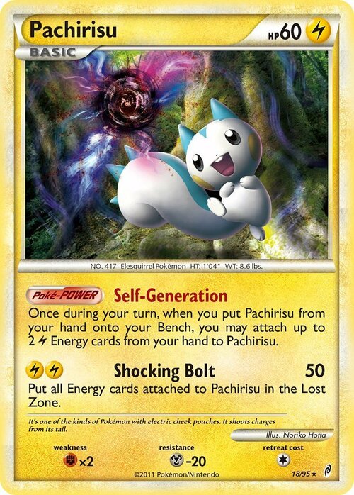 Pachirisu Card Front