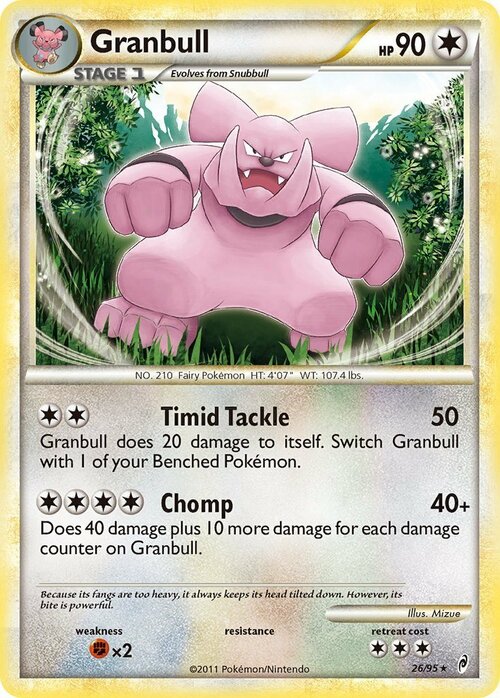 Granbull Card Front